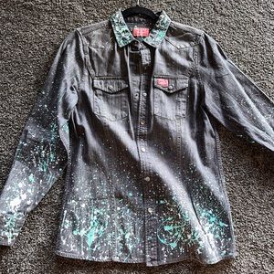 Kimes Ranch Custom Painted Zorro Shirt